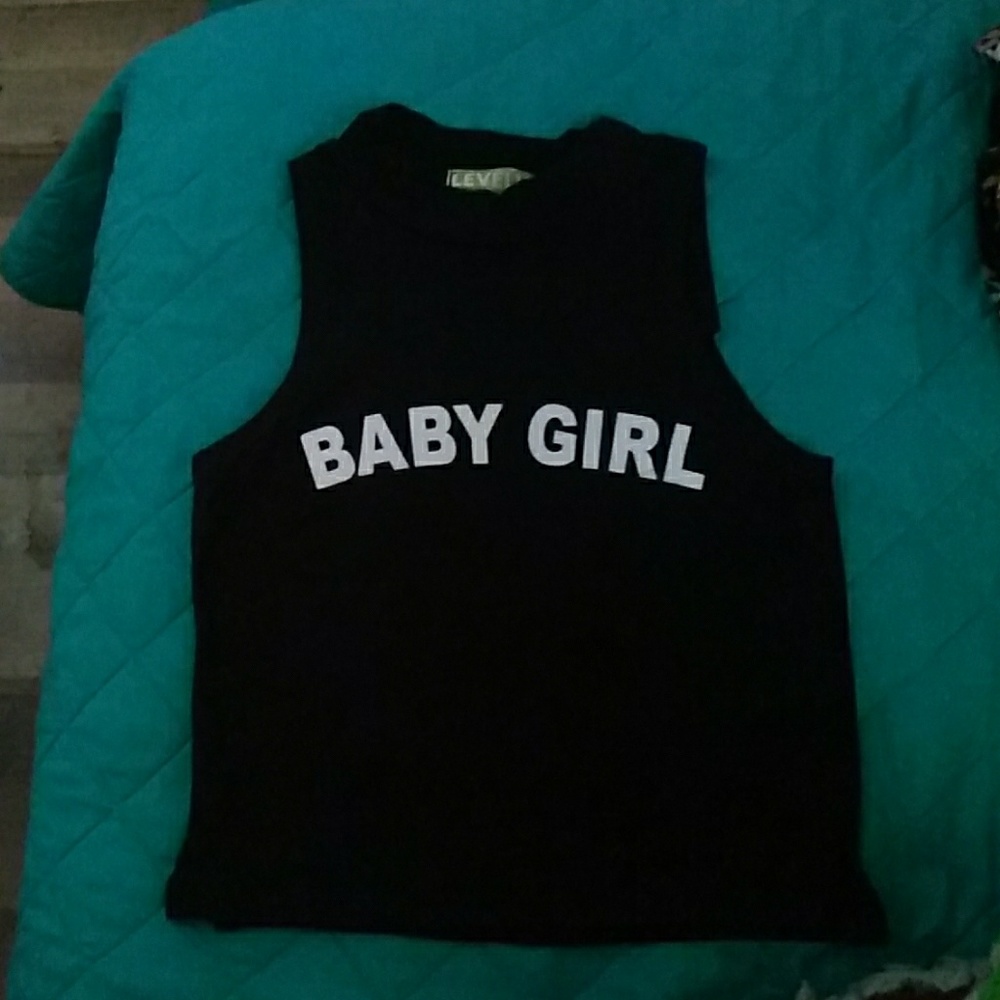 "babygirl" crop top
